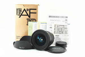 【元箱付き　動作好調】　NIKON ニコン AF Zoom Nikkor 18-35㎜　F3.5-4.5D (IF) レンズ カメラ 同梱可能 1#8904
