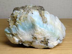 【ブルー・オパール】 630g オパール 原石 宝石 ジュエリー 誕生石 鑑賞石 自然石 天然石 鉱物 インテリア 