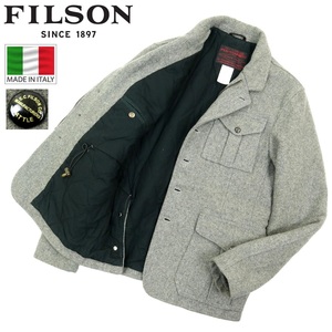 【S3203】【美品】【イタリー製】FILSON フィルソン レイルロードマンズコート ウールジャケット サイズ38