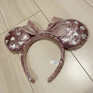 カチューシャ ディズニー スパンコール ミニーマウス ミニー 東京ディズニーランド ディズニーリゾート Disney ミニーちゃん キラキラ H