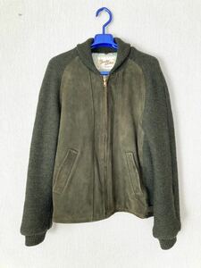 【即決】13AW 本店限定 テンダーロイン WORK LONG JKT Q レザー ワーク ジャケット