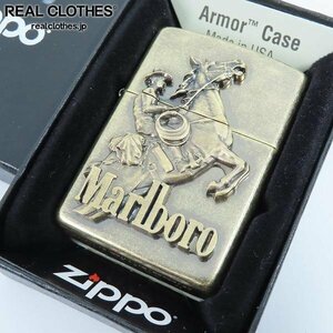 ZIPPO/ジッポー Marlboro/マルボロ 日本上陸50周年記念モデル 世界150個限定 Rideデザイン アーマーケース 2022年製 /000