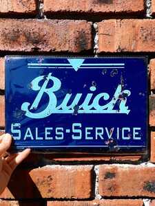 Buick レトロ ブリキ看板