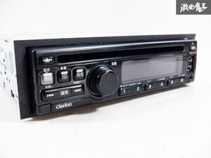 SUZUKI スズキ純正 Clarion クラリオン CDデッキ プレーヤー 1DIN カーオーディオ 99000-79BP9 棚E6