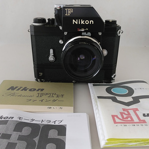 ニコンF フォトニックFTｎ ブラック NIKON F Black　モータードライブ F-36 　28ｍｍｆ3.5　