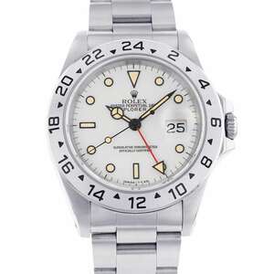 ロレックス エクスプローラー2 X番 16570 ROLEX 腕時計 白文字盤 【安心保証】