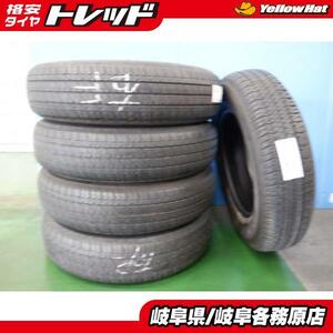 (処分市)18年製 中古タイヤ4本+未使用スペア1本 ブリヂストン DUELER H/T 175/80R16 ジムニー JA11 JA12 JA22W JA71 JB23W JB64W