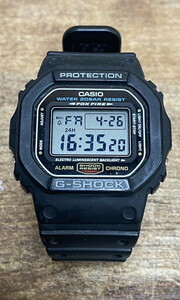 【サ-4-56】60 G-SHOCK 腕時計 CASIO カシオ DW-5600E クオーツ 動作OK ジャンク品