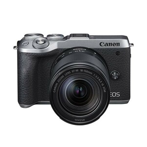 中古 １年保証 美品 Canon EOS M6 Mark II 18-150mm IS STM レンズキット シルバー