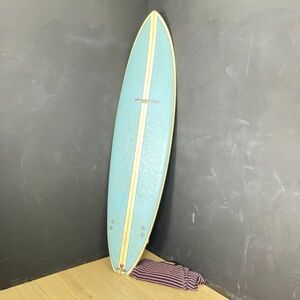 ABRAXAS SURFBOARDS A0285 210x51x6.3 D-LB 6.3フィート アブラクサス ファンボード マリンスポーツ ケース付 関東北関東のみ発送 /65585