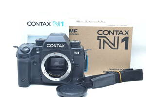 美品 コンタックス Contax N1 一眼レフ AF フィルムカメラ ボディ 箱 説明書 ストラップ #5261