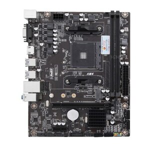 HUANAN HUANANZHI A320 D4 16GB M-ATX Motherboard for AMD AM4 Support 1331 DDR4 2400 2666 3000MHz NVME USB3.0 VGA DVI HDMI