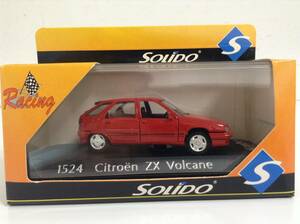 CITROEN シトロエン ZX Volcane 前期型 1991年式~ 1/43 約9.2cm ソリド ダイキャスト メタル ミニカー 送料￥350 新品