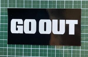 ★GO OUT★ステッカー★送料込★