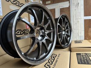 新品即納 在庫あり 4本 RAYS レイズ CE28SL 18inch 9.5J +45 5H PCD114.3,18inch 8.5J +35 5H PCD114.3 ホンダ シビック タイプＲ FD2