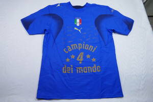 プーマ PUMA　2006年W杯 イタリア代表 優勝ユニフォーム 半袖　サイズS(大きい)　(検 サッカー ワールドカップ オリンピック