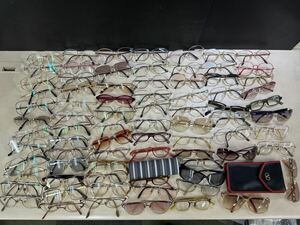 YSL イヴサンローラン MONB HOYA ラルフローレン zoff 等 チタン フレーム 含む メガネ 眼鏡 老眼鏡 サングラス まとめ セット 現状品