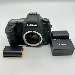 CANON キヤノン EOS 5D Mark II 通電確認済み　バッテリー2個付 デジタル一眼レフカメラ ボディ キャノン 