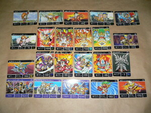 SDガンダム外伝　カードダス　鎧闘神戦記Ⅱ　超絶！巨大変身　ノーマルカード　全36種