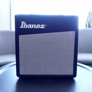 星野楽器 Ibanez アイバニーズ IBZ-G ギターアンプ ブルー 通電のみ確認 USED /2403C