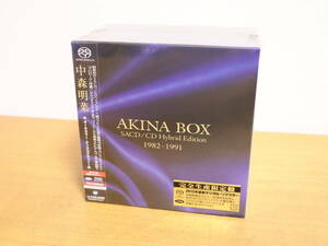 ★未開封　AKINA BOX SACD/CD Hybrid Edition 1982-1991　CD 中森明菜 AKINA NAKAMORI ～30th Anniversary～ 完全生産限定盤