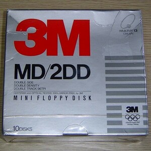 住友3M 5インチ2DDフロッピーディスク10枚 未開封新品 MD/2DD (NEC PC-9801/8801/SHARP X1等に)