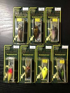 【新品】Megabass/メガバス MR-X GRIFFON MR-Xグリフォン(45mm・1/4oz) 7色セット 検索:伊東由樹 ミッドクランク 