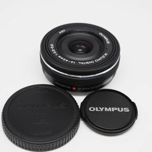 ■ほぼ新品■ OLYMPUS M.ZUIKO DIGITAL ED 14-42mm F3.5-5.6 EZ ブラック