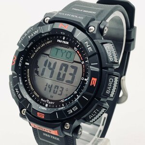 3448♭CASIO カシオ 腕時計 PRG-340-1JF プロトレック クライマーライン ソーラー バイオマスプラスチック採用 メンズ ブラック【0430】