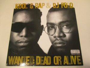 LP 97年セカンドプレス 『Kool G Rap & DJ Polo / Wanted: Dead Or Alive』Large Professor　Big Daddy Kane　Biz Markie　cold Chillin