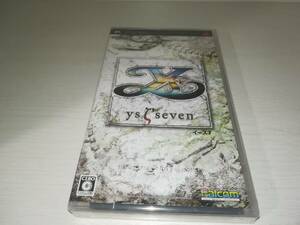 PSP 新品未開封 イース 7 Ys seven