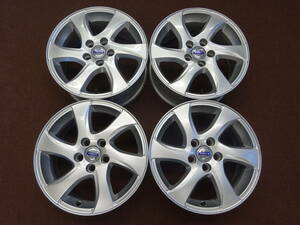 A-83　ＶＯＬＶＯ　Ｖ４０　純正　16×7J ET50 PCD108 5H 4本　比較的 程度良好　人気商品　 S60 V70 V50 C30 S40 　ボルボ　に是非 ！