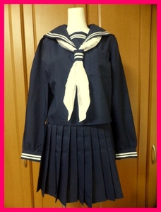 送料無料【超美品】セーラー服上下セット2L　メンズS/Mサイズ/男性も ボディライン/BODYLINE　学生服女子高生JKコスプレ衣装ハロウィン仮装