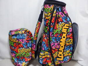 LOUDMOUTH ラウドマース 9.0型アスリート★中古★ゴルフ キャディバック