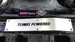 【美品】TOMEI POWERED SR20エンジン プラグカバー S14/S15 東名パワード　シルバー