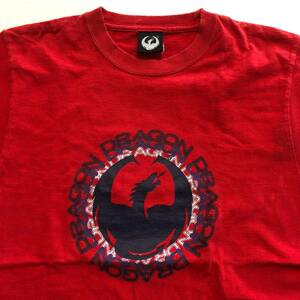 DRAGON ドラゴンオプティカル　Tシャツ 赤　Ｓ　USED スノーボード　ゴーグル