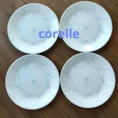 corelle    コレール　花柄　大プレート　4枚セット