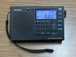 aiwa アイワ ワールドバンドラジオ AR-MD20 電池蓋欠品