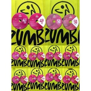 希少品！　即決　ZUMBA　ズンバ　ZIN41 ～ ZIN50　 CD ＆ DVD 20枚セット ZIN41 ZIN42 ZIN43 ZIN44 ZIN45 ZIN46 ZIN47 ZIN48 ZIN49 ZIN50