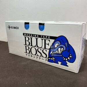 【MH-6997】未開封品 KAMOI カモイ BLUEBOSS マスキングテープ 12mm×18m 100巻入 マステ 大工 DIY 小物 セット売り 箱売り