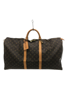 LOUIS VUITTON◆キーポル60_モノグラム_BRW/PVC/BRW