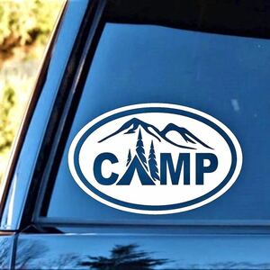 BIG 特特大/白/ステッカー/登山 山 アウトドア キャンプ モンベル ノース パタゴニア コロンビア コールマン スノーピーク ミレー ホワイト