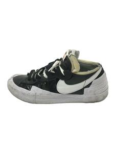 NIKE◆sacai BLAZER LOW Black Patent Leather/27.5/ブラック/DM6443-001