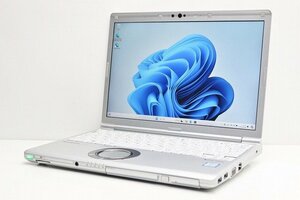 1円スタート ノートパソコン Windows11 Panasonic レッツノート CF-SV7 DVDマルチ 第8世代 Core i5 SSD256GB メモリ8GB Windows10 カメラ