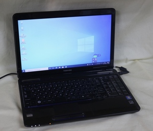 中古ノートパソコン 東芝 dynabook T451/46DBK PT45146DBFBK Windows10 Celeron B730 4GB 500GB 15.6型ワイド テンキー ブルーレイ