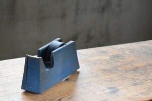 NO.04006 古い鉄鋳物のテープカッター 検索用語→Aアンティークビンテージ古道具