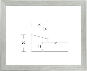 L-SHA-20 サイズF8号