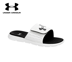 【新品・送料無料】アンダーアーマー UnderArmour メンズサンダル Mens UA Ignite Pro Slides スリッパ 29cm ホワイト ua3026023-10011