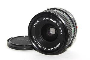 【ジャンク】Canon NEW FD 28mm F2.8 58741 キャノン