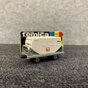 ■【売り切り】TOMICA（トミカ）No.100 1/47 日本航空 コンテナ